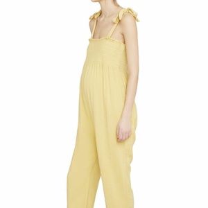 Hatch Maternity JoJo Jumpsuit - Yellow